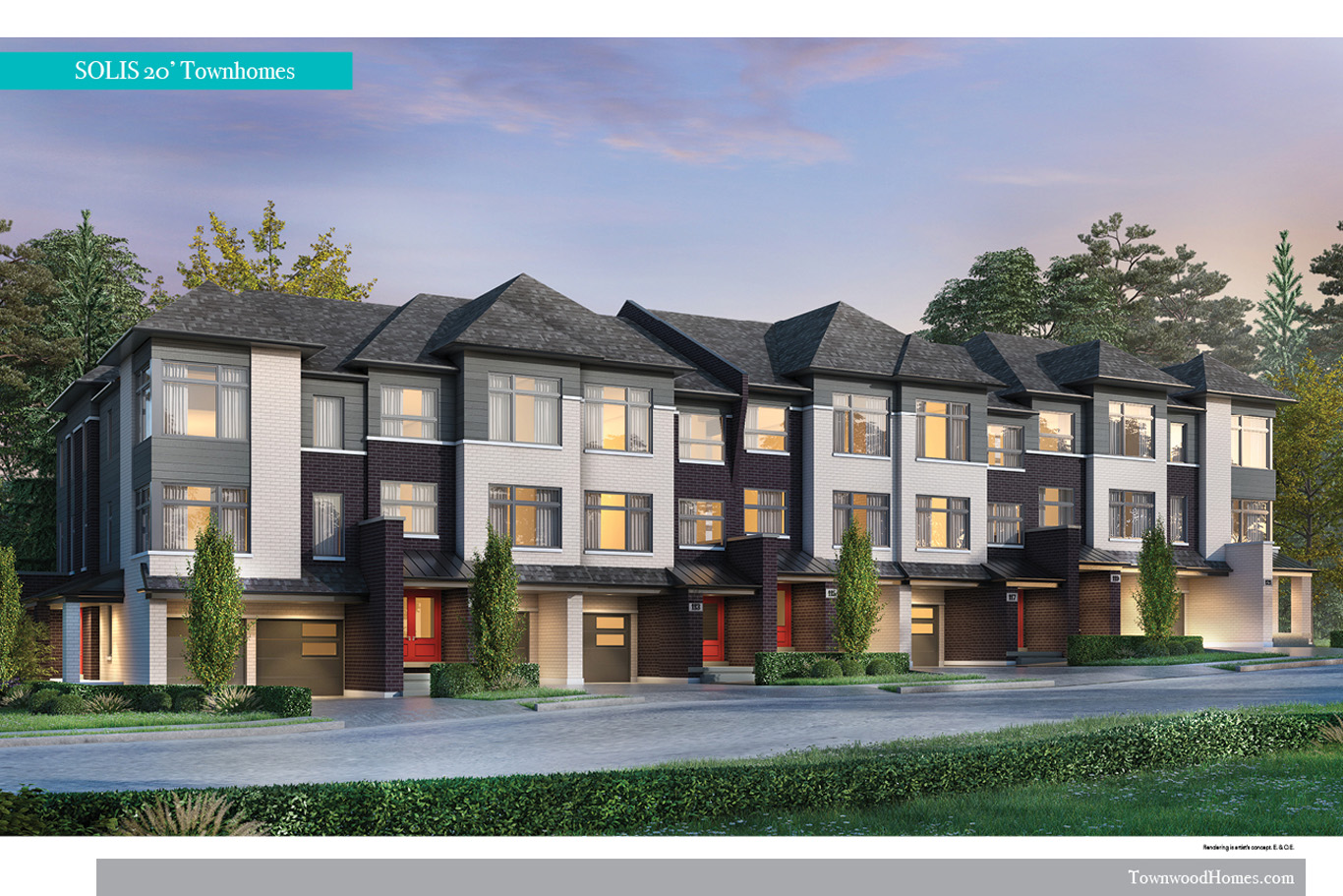 Townhomes Exterior